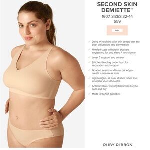 Ruby ribbon second skin size 34